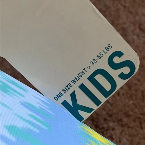 Speedo Kids Swim Vest - Aqua and Yellow - Picture 4 of 4